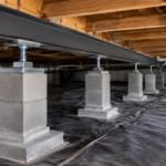 Residential pier and beam foundation repair