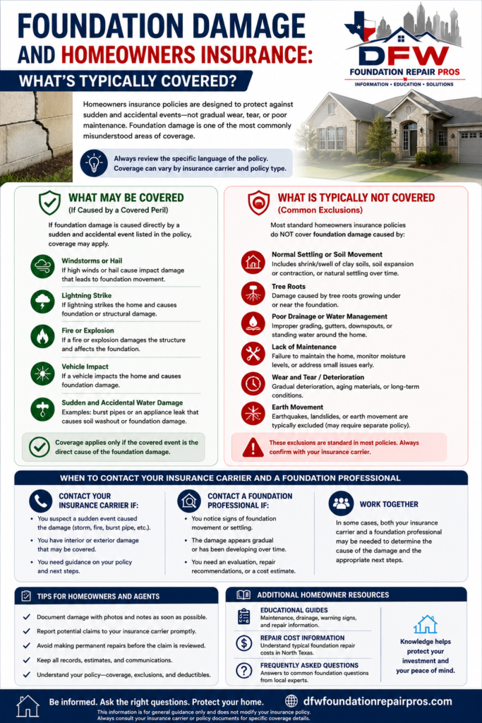 Foundation Damage and Homeowners Insurance