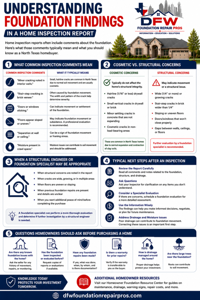 Understanding Foundations and what is in a Home Inspections